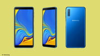 Samsung का ट्रिपल रियर कैमरा फ़ोन भारत में